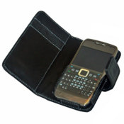 Executive Leather Book Case - Nokia E71 / E72
