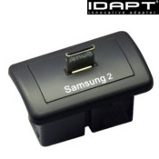 An interchangeable Samsung charger tip sold separately for the Idapt charger system.