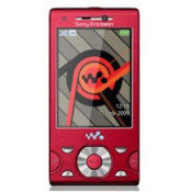 Sim Free Sony Ericsson W995 - Red