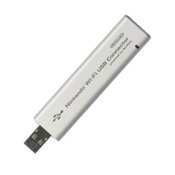 The Nintendo DSi Wi-Fi USB Connector enables you to connect the Nintendo DSi to the Internet via a PC.