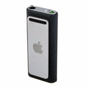 Silicone Cases - iPod Shuffle 3G - Black, White And Blue