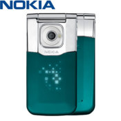 Nokia 7510 Supernova Xpress On Cover Set - Emerald Green