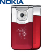Nokia 7510 Supernova Xpress On Cover Set - Fatal Red