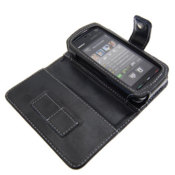 Smart flip side folding design, leaving the phone accessible when in use, protected when not.