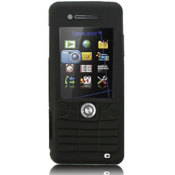 Silicone Case - Sony Ericsson C510 - Black