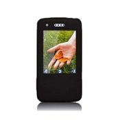 Silicone Case for Sony Ericsson C903 - Black
