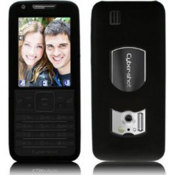 Silicone Case for Sony Ericsson C901 - Black