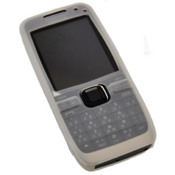 Silicone Case for Nokia E55 - White