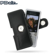 Stylish Leather Pouch Case from PDair for the Sony Ericsson C510.