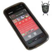 FlexiShield Skin For The Nokia 5800 XpressMusic - Black