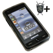 Crystal case like protection with the durability of a silicone and with a screen protector.