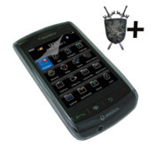 Crystal case like protection with the durability of a silicone and with a screen protector.