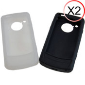 Silicone Case for Samsung Omnia HD - Twin Pack