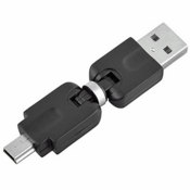 USB To Mini USB Adapter - Black