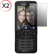 Martin Fields Screen Protector - Sony Ericsson C901 - Twin pack