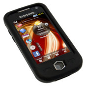 Silicone Case - Samsung Jet S8000 - Black