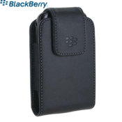 Protect your BlackBerry 8520 with this stylish leather swivel holster case.