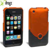 Ifrogz iPhone 3GS/ 3G luxe Case - Orange/Black