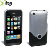 Ifrogz iPhone 3GS/ 3G luxe Case - Silver/Black