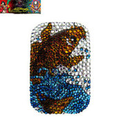 ED HARDY ICING RHINESTONE UNIVERSAL PHONE STICKER KOI