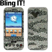 Bling It Jewel Pack For T-Mobile G1 - Zebra