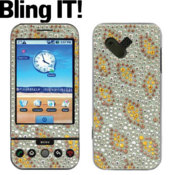 Bling It Jewel Pack For T-Mobile G1 - Leopard