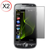 Martin Fields Screen Protector - Samsung Omnia II - Twin pack