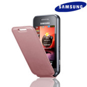 Genuine Samsung Tocco lite Premium Flip Case - Pink