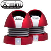 XMI X-mini Max 2 Portable Speakers - Red