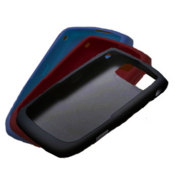 BlackBerry 8900 Curve Triple Pack Skins - Red / Blue / Black