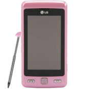 Sim Free LG KP500 Cookie - Pink