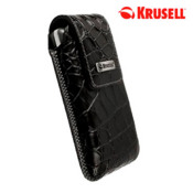 Krusell Vinga Croco Pouch - Medium - Black