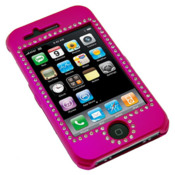 ToughGuard Shell For iPhone 3GS / 3G - Pink Diamante