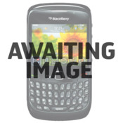Genuine BlackBerry 8520 Curve Replacement Back Cover - Black - ASY-24251-002