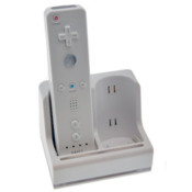 This replacement rechargeable battery for your Wii remote also comes with charging station.