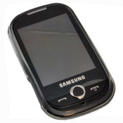 FlexiShield Plus Skin For Samsung Genio Touch - Black