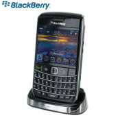 Genuine BlackBerry Storm cradle for charging and synchronising your phone with a computer.