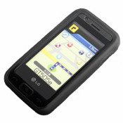 Silicone Case for LG GT505 - Black
