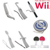 Enhance game play and realism for sports games by using this 15 in 1 sports pack for the Wii.