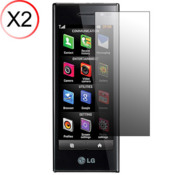Martin Fields Screen Protector - LG BL40 Chocolate - Twin pack