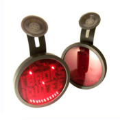 The Driving LED Emoticon is a battery powered, wirelessly controlled message sign that can be attached to the rear window