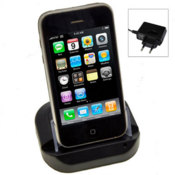 Apple iPhone 3GS / 3G USB Desktop Sync & Charge Cradle - Euro