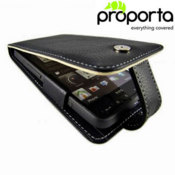 HTC HD2 Alu-Leather Case - Black