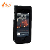 Tech21 d3o Leather Slim Case Black For iPhone 3GS / 3G - Black