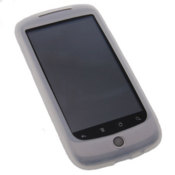 Silicone Case For Google Nexus One - White