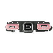 Samsung S5230 Tocco Lite Replacement Keypad - Pink