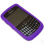 BlackBerry 8520 Curve Silicone Case - Purple