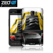 ZEOdigi Artske HTC HD2 Skin - Zoom - Yellow