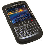 Diamante Silicone Case - BlackBerry Bold 9700/9780 - Black