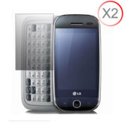 Martin Fields Screen Protector - LG GW620 - Twin Pack